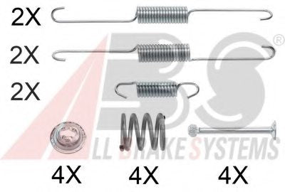 Kit accessori,Pastiglia freno Yaris (02-05)