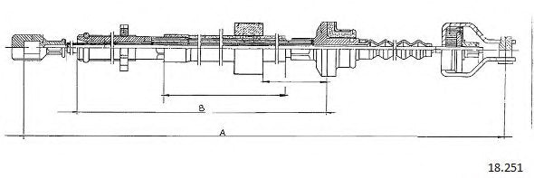 20.6017 - DISINNESTO FRIZIONE - CAMBIO A - HYU FRIZIONE -KIA PRIDE