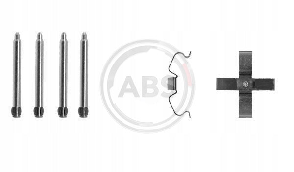 Kit accessori,Pastiglia freno 900/9-3/9-5/Astra/Calibra/Cavalier/Omega/Vectra (86-10)