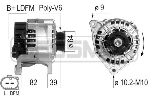 ALTERNATOREA4 B6 (8E2)2.4