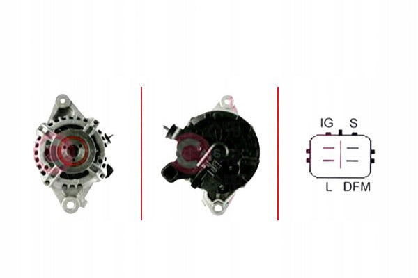 ALTERNATORE 12V 90A TOYOTA YARIS 1.4D-4D 2005-12