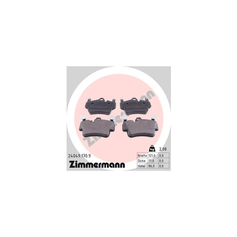 KIT PASTIGLIE FRENO PORSCHE PB:Z