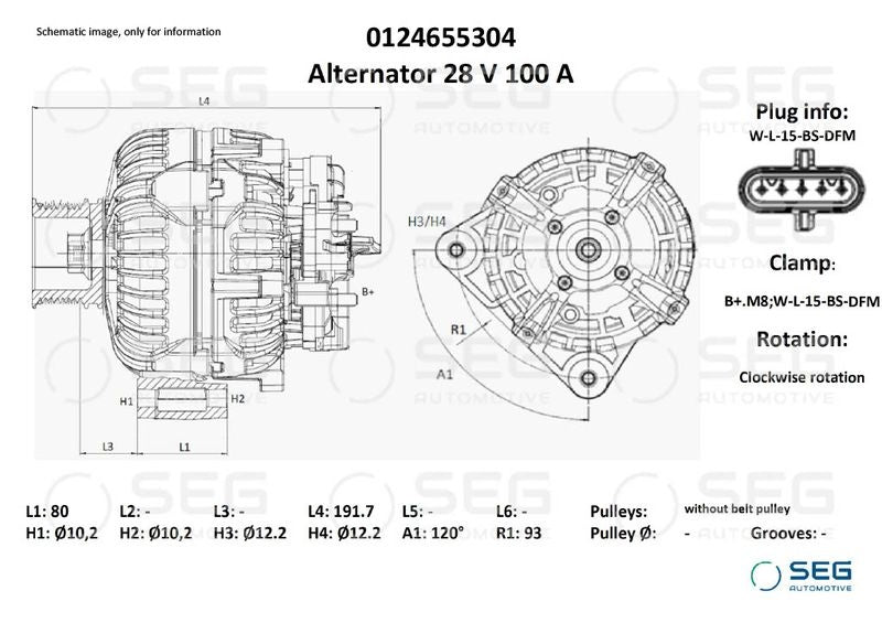 ALTERNATOREDAF 85.330