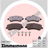 KIT PASTIGLIE FRENO   MERCEDES RD:Z