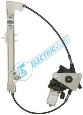 ALZACRISTALLO CON MOTORE 2 PIN FIAT PUNTO EVO (199) PORTE POSTERIORI (4P) (9/2009>2011)