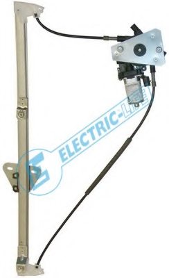 ALZACRISTALLO CON MOTORE 2 PIN VOLKSWAGEN TRANSPORTER TWIN CAB  2 PORTE (2002>)