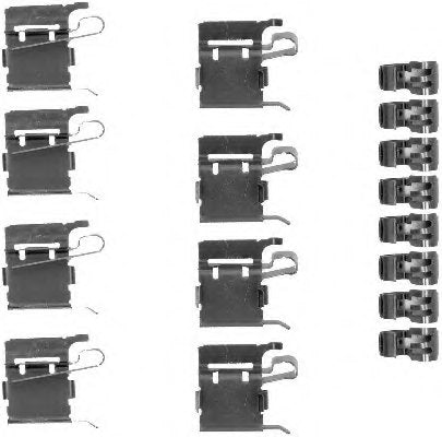 Kit Accessori, Pastiglie ANTERIORE DAIHATSU LEXUS MAZDA SCION