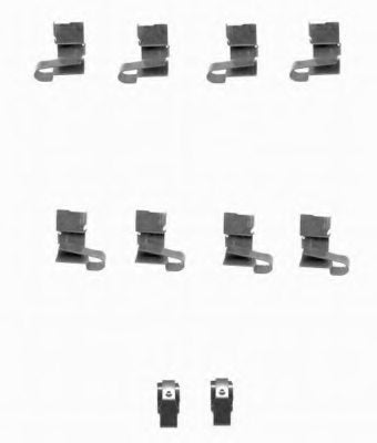 Kit Accessori, Pastiglie ANTERIORE CHEVROLET SUZUKI BALENO (EG)