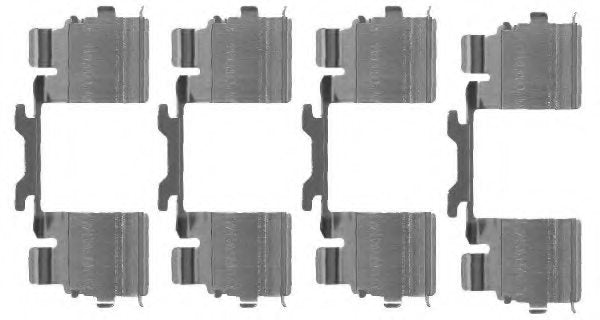 Kit Accessori, Pastiglie ANTERIORE POSTERIORE CITROEN FIAT IVECO P