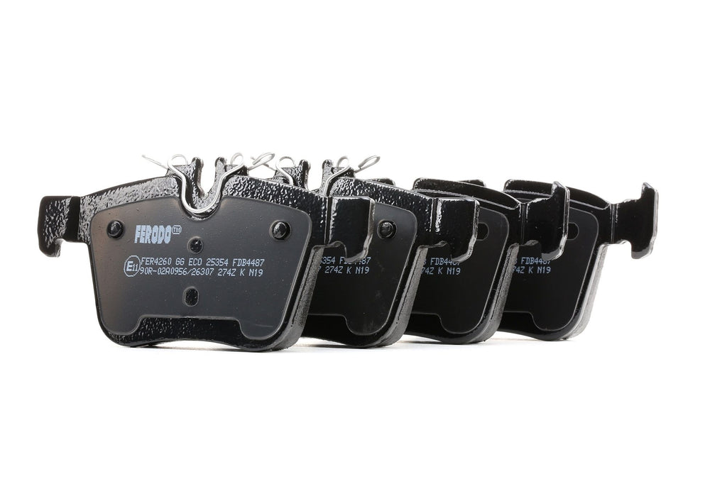 PASTIGLIE FRENO  POSTERIORE M Classe B E C 4/18->