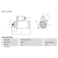 motorino avviamento gruppo vag