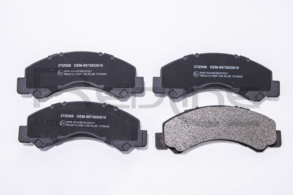 PASTIGLIE FRENO POSTERIORI Comm.ISUZU N (5th Generation) 2008