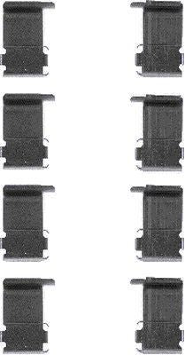 Kit Accessori, Pastiglie ANTERIORE DAIHATSU MITSUBISHI TOYOTA B