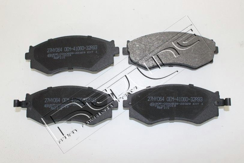 SERIE PASTIGLIE FRENO ANTERIORI SSANGYONG REXTON / REXTON II (GAB_) 2011 -2013