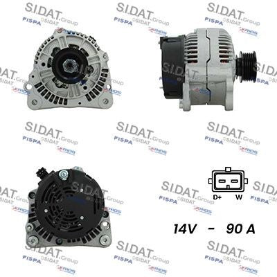 ALTERNATORE 12V 90A FORD GALAXY/VOLKSWAGEN SHARAN 1.9TDI