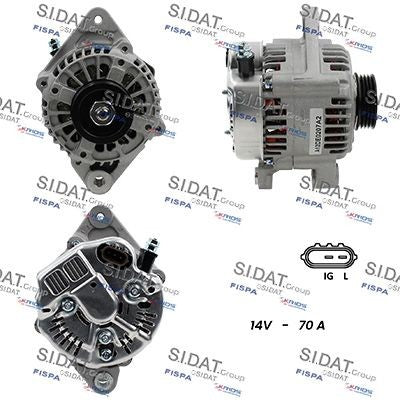 ALTERNATORE 12V 70A DAIHATSU SIRION/TERIOS 1.3 2000>