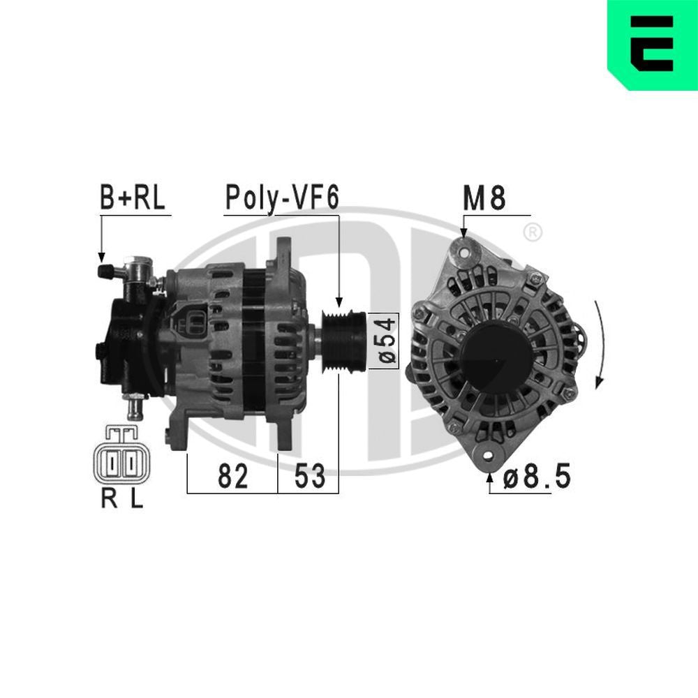 ALTERNATORE 12V 100A SUZUKI JIMNY 1.5DDIS 2005>