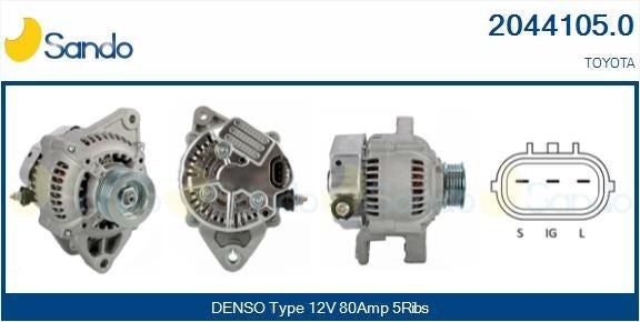ALTERNATORE 12V 175A  MERCEDES CLA (C117) /CLASSE A (W176)