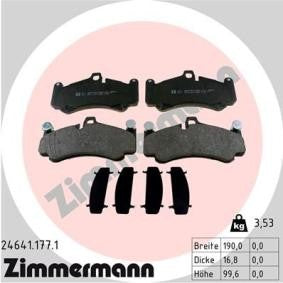 KIT PASTIGLIE FRENO   PORSCHE