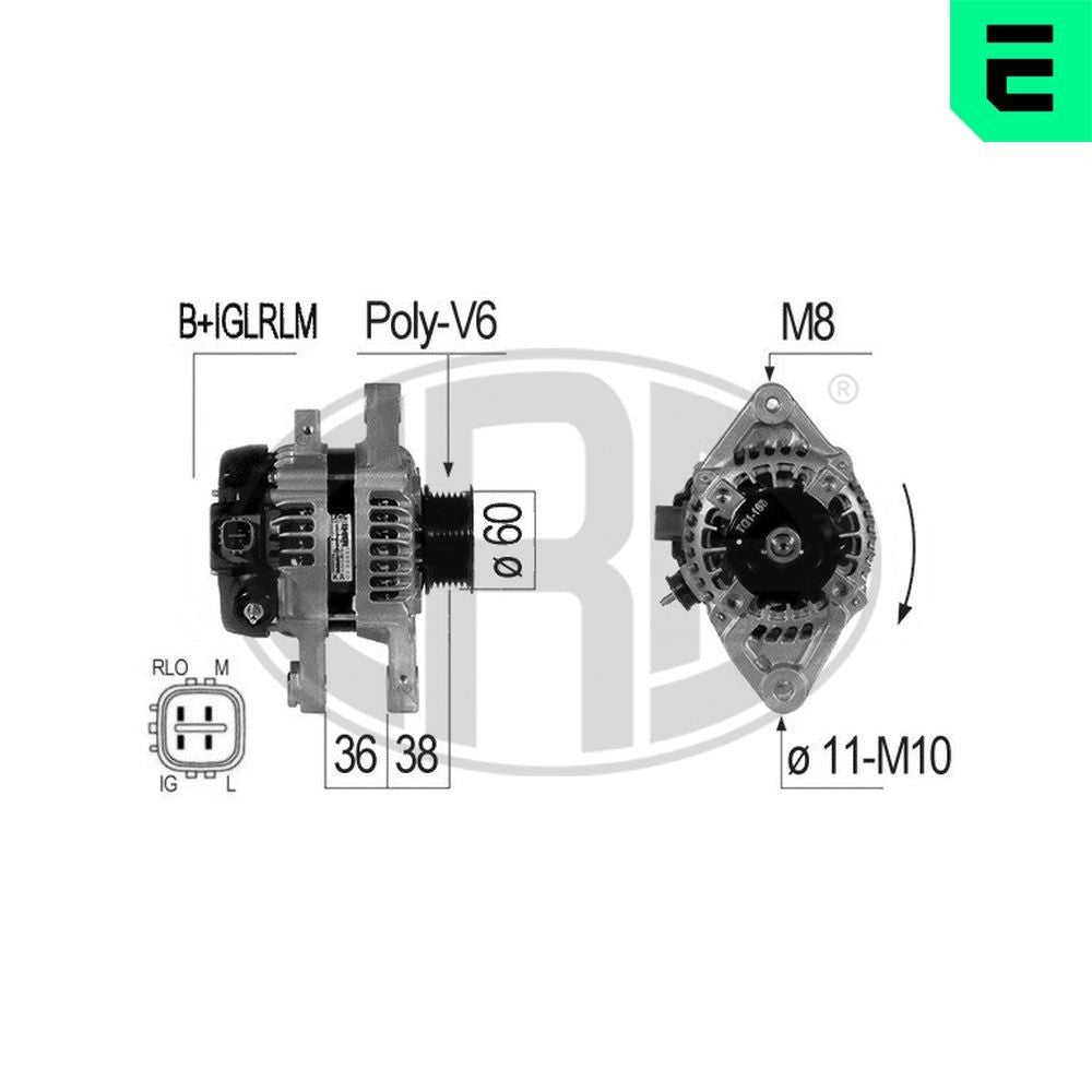 ALTERNATOREYARIS (_P9_)1.0 VVT-i (KSP90_)