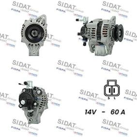 ALTERNATORE 12V 60A(con depressore)  ISUZU 4JH1 ENGINE