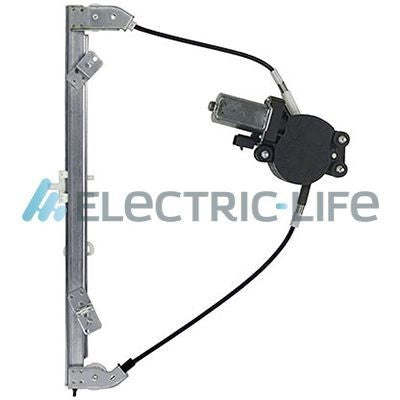 ALZACRISTALLO CON MOTORE 2 PIN FIAT PANDA VAN 2 PORTE, PORTE ANTERIORI (4P) (9/2003>1/2012)