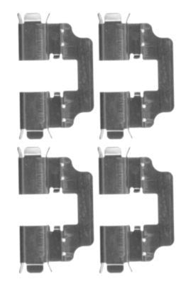 Kit Accessori, Pastiglie POSTERIORE HONDA CIVIC VIII Hatchback (F