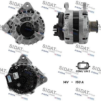ALTERNATORE 12V 150A OPEL VIVARO/  III 1.6DCI 2014>