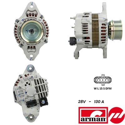 ALTERNATORE VI. Distribution 370.26
