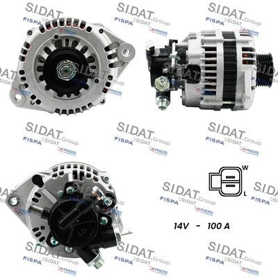 ALTERNATORE 12 100A OPEL ASTRA G/H 1.7CDTI HONDA CIVIC