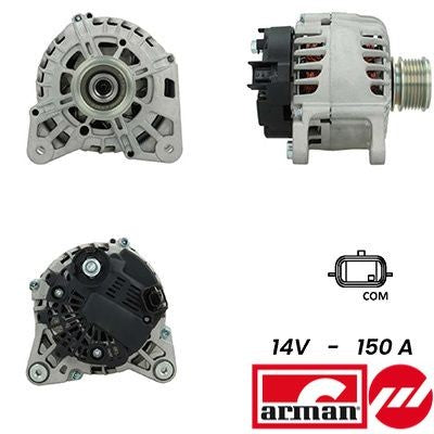 ALTERNATORE 12V 150A AUTO II/AUTO IV 1.5DCI
