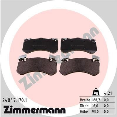 KIT PASTIGLIE FRENO   AUDI