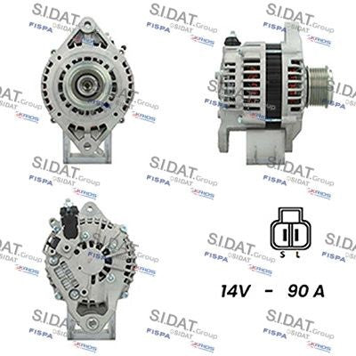 ALTERNATORE 12V 90A  PATROL/TERRANO II 3.0DTI