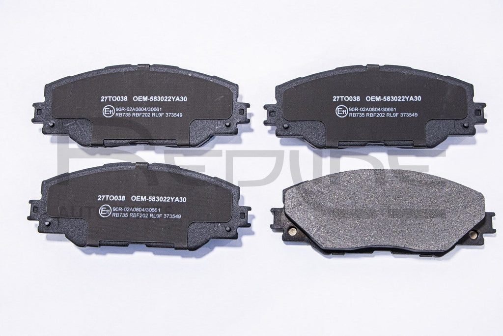 PASTIGLIE FRENO ANTERIORI TOYOTA AURIS Station wagon (_E18_) 2013 -2018