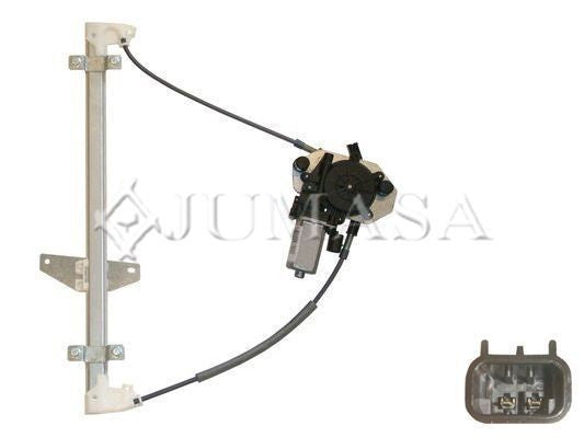 ALZACRISTALLO CON MOTORE 2 PIN CHEVROLET - DAEWOO MATIZ PORTE ANTERIORI (4P) (5/2005>)