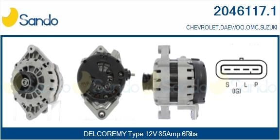 ALTERNATORE 12V 110A AUDI A1/Q2 VOLKSWAGEN GOLF VII 1.0/1.4TSI