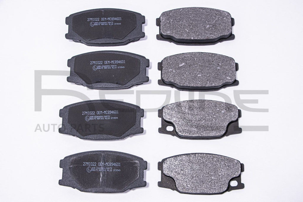 SERIE PASTIGLIE FRENO ANTERIORI Comm.MITSUBISHI Canter (FE5, FE6) VI 2001