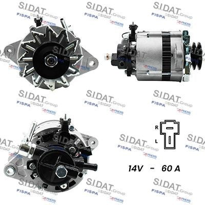 ALTERNATORE 12V 60A KIA SPORTAGE 2.0TD 1997-03