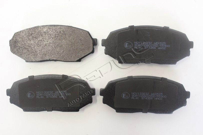 SERIE PASTIGLIE FRENO ANTERIORI