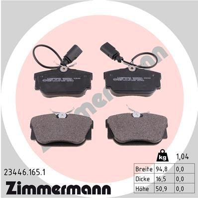 KIT PASTIGLIE FRENO   FIAT, FORD, SEAT, VOLKSWAGEN