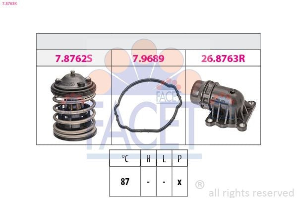TERMOSTATO (87a) BMW Serie 330D E90/530D F11/X5 3.0d