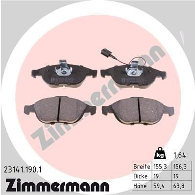 KIT PASTIGLIE FRENO   ALFA ROMEO, LANCIA