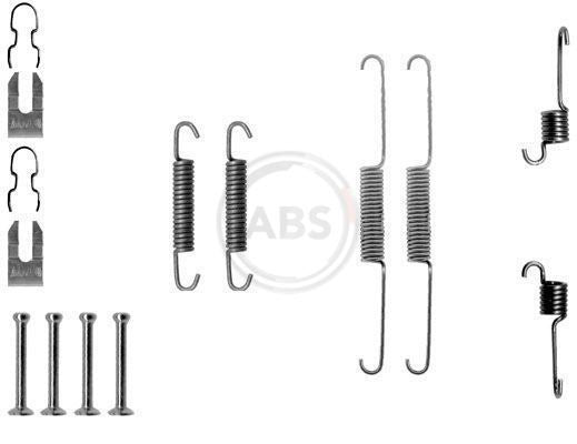 Kit accessori,Pastiglia freno Mille/Panda/Uno (86-04)