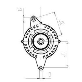 MOTORINO AVVIAMENTO 12V (11D) FORD FOCUS III/C-MAX TDCI