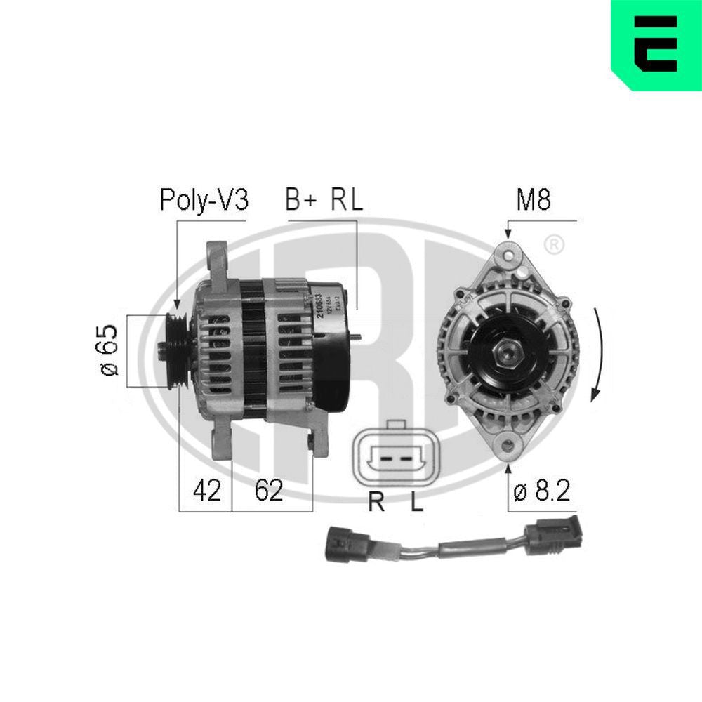 ALTERNATOREMATIZ (M100, M150)0.8