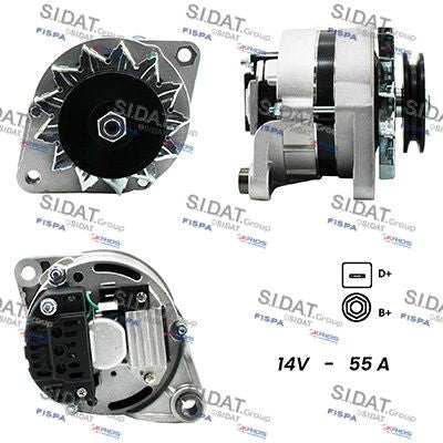 ALTERNATORE 12V 55A FIAT DUCATO 1.9D/2.5 TD