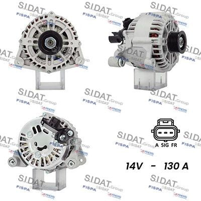 ALTERNATORE 12V 130A FORD TRANSIT CONNECT 1.8 16V