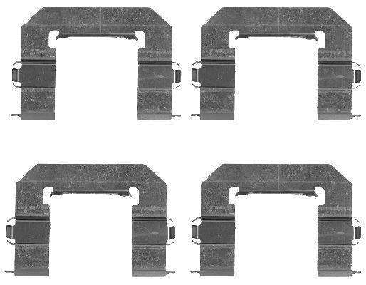 Kit Accessori, Pastiglie POSTERIORE CITROEN FIAT PEUGEOT EXPERT