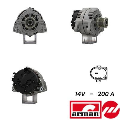 ALTERNATORE 12V 200A MERCEDE Classe SE C180/C200  CDI BlueTec 2014-18