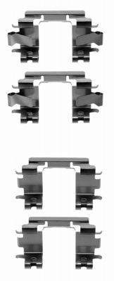 Kit Accessori, Pastiglie ANTERIORE POSTERIORE CHEVROLET CHRYSLER DO